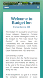 Mobile Screenshot of budgetinnoregon.com